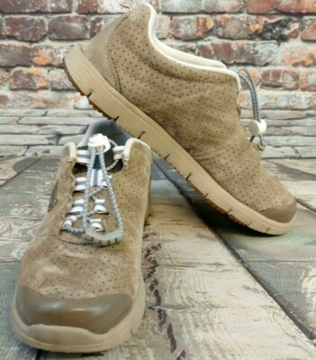PROPET Travel Walker W3218 Women's Tan Suede Leather Light Weight Shoe Sz 5 1/2