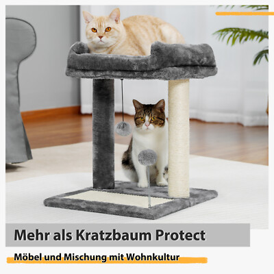 PETEPELA Kratzbaum Klein Katzenkratzbaum Kratzstamm Kratzsäule Kratzstange Sisal