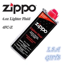 Zippo 4.oz Fuel Fluid For All Zippo Lighter