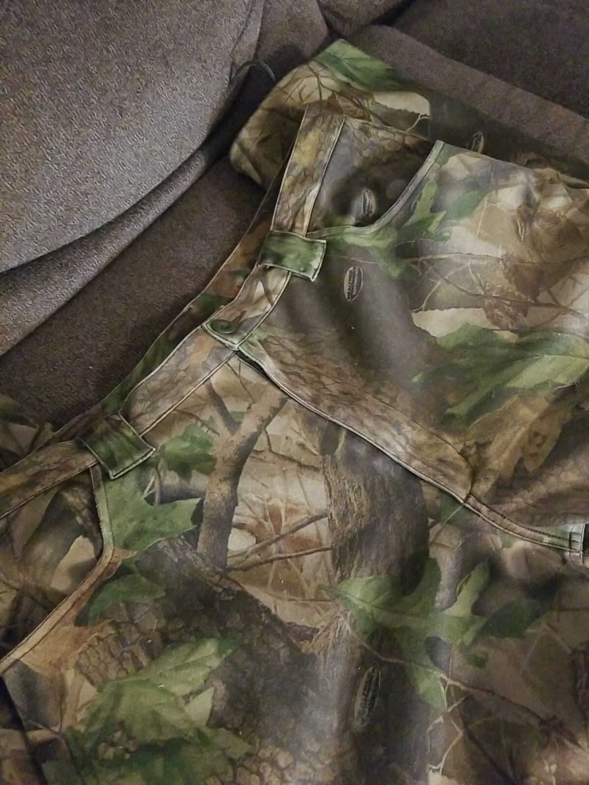 Scent Lok Realtree Hardwood Camo Cargo Hunting Pants Mens Size XL. 38 x
