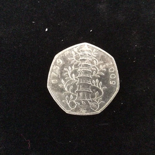 2009 UK 50 Pence — photo from another recent sale