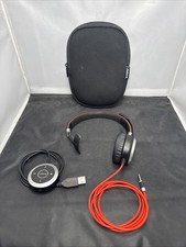 Jabra Evolve 40 single rt-ear wired Headset HSC017 w/ ENC010 USB Controller -