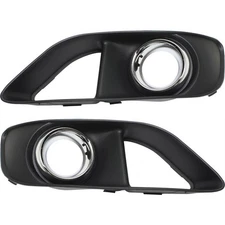 For Chrysler 300 Fog Light Cover 2012-2014 Outer Driver & Passenger Pair DOT/SAE