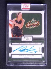 2025 Panini WNBA One and One Lauren Jackson Auto Team Titans /99