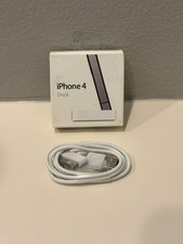 New in box White Dock for iPods  iPhones. Model  - M596ZM/B