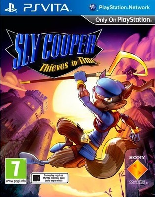 Playstation Vita - Sly Cooper: Thieves in Time / Jagd durch die Zeit UK mit OVP