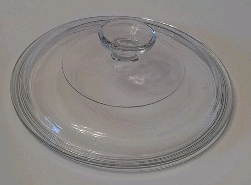 Pyrex G5C Glass Lid 7 5/8” Replacement G-5-C Corning Ware 1.5QT Clear USA