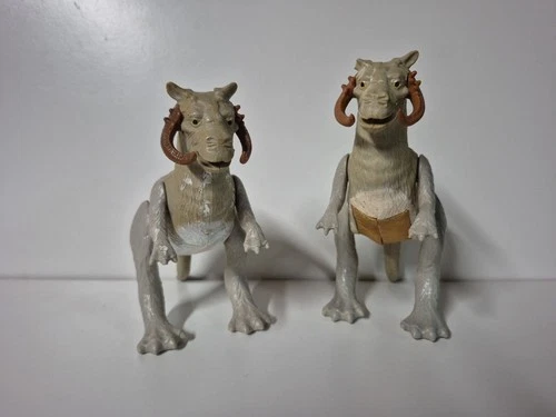 Star Wars Tauntaun Figure Lot Open Belly Closed Belly Vintage 1979