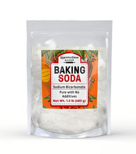 Baking Soda, 1.5 Lb, Pure Sodium Bicarbonate
