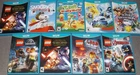 WII U LOT OF 9 SUPER SMASH BROS YOSHI LEGO STAR WARS AVENGERS JURASSIC WORLD