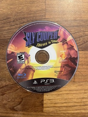 DISC ONLY Sly Cooper: Thieves in Time (Sony PlayStation 3, 2013) PS3 Tested