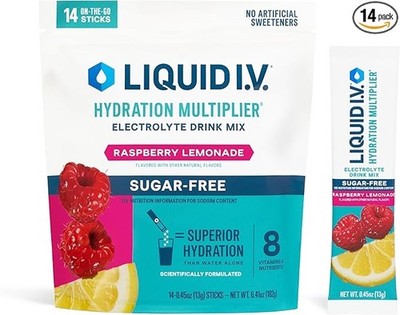 Liquid I.V. Hydration Multiplier+ Immune Support Sugar Free 14 servings
