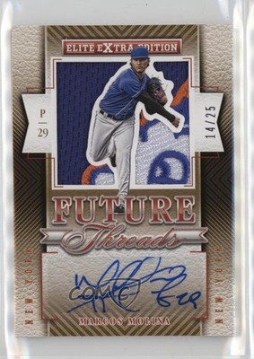 2015 Panini Elite Extra Edition Prime /25 Marcos Molina #16 Auto 12hh