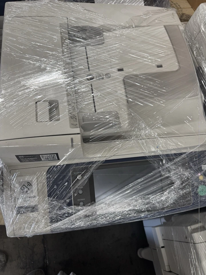 Impresora copiadora a color escáner Xerox WorkCentre 7545 con acabado de grapado, ¡bueno! Foto 3 de 3