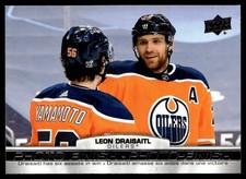 2021 Upper Deck Tim Hortons Photo Finish Hockey Leon Draisaitl PF-11 Oilers