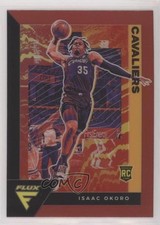 2020-21 Panini Flux Rookies Red Prizm Isaac Okoro #213 1yj