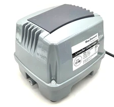 Blue Diamond ET80A Linear Air Compressor Pump with Alarm for Pond, Septic System