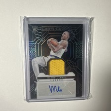 2023-24 Panini Obsidian Maxwell Lewis Rookie Patch Auto /99