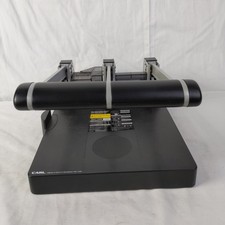 CARL, XHC-150N, Heavy Duty 3-Hole Paper Punch, 150 sheet capacity, Black