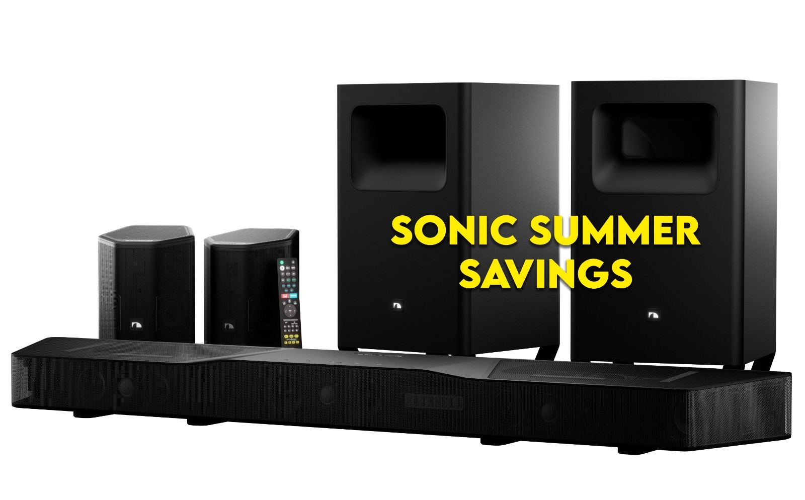 Nakamichi Shockwafe Wireless Ch w Dolby Atmos/DTS:X