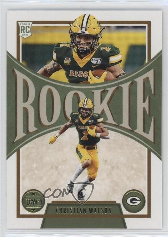 2022 Panini Legacy Rookies Christian Watson #192 Rookie RC 16w4