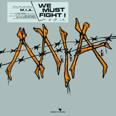 #ad M.I.A. We Must Fight Hand screened Cover Version New Vinyl LP Colored Vin $36.23