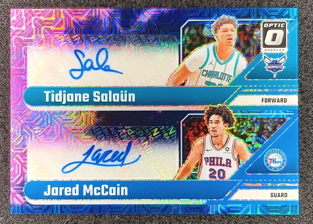 2024-25 Optic Jared McCain & Tidjane Salaün 1/1 Nebula Prizm Dual Auto RC 🔥🔥🔥