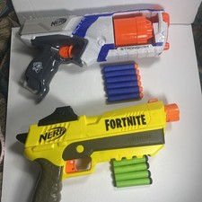 Nerf Strongarm and Fortnite Guns