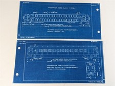 Pennsylvania PRR Passenger Car P70FB Diagrams...