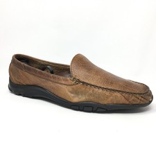 Allen Edmonds El Dorado Loafers Shoes Mens Size 12 Brown Distressed Leather