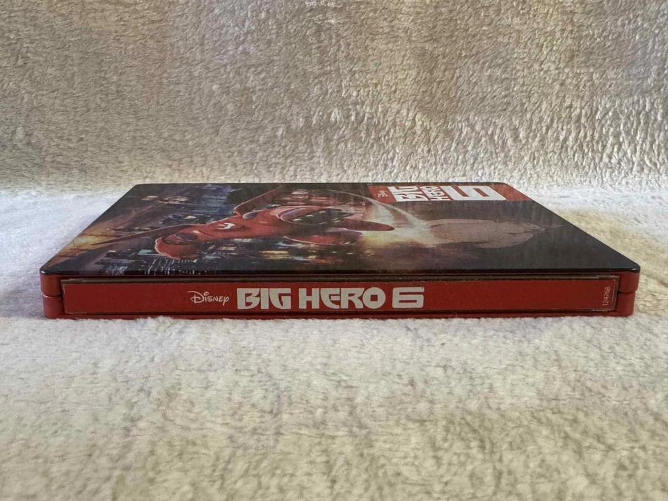 Big Hero 6 (Target Exclusive Steelbook Blu-ray + DVD, 2014) OOP No Code  - Image 3 of 4
