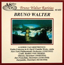 Bruno Walter Rarities Vol. 9 Verdi Requiem Met Opera 1959 AS Disc CD