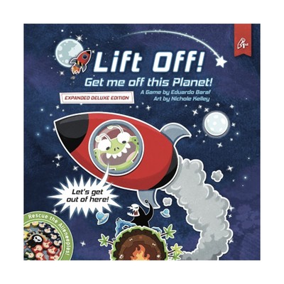 Pencil Fir Boardgame  Lift Off! Get Me Off This Planet! (Expanded D Box Fair/NM