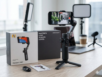 AOCHUAN Smart XE 3-Achsen Smartphone Gimbal / Stabilisator   Wie neu in OVP!