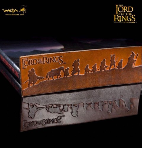The Lord of the Rings Leather Bookmark Fellowship Collectible Used