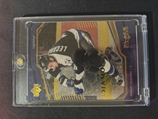 2000-01 Upper Deck Black Diamond #53 Vincent Lecavalier Tampa Bay GOLD /100