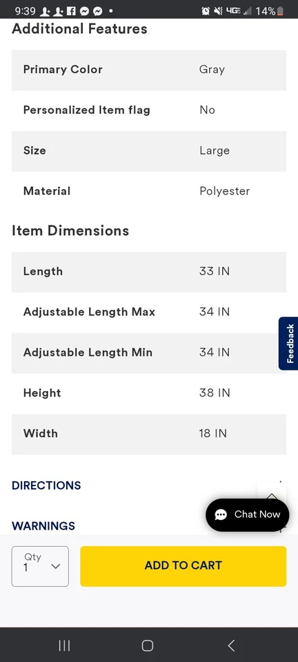 Everyyay(petco)Pet Stroller Dog & Cat Cage, 3-Wheel Folding Carrier - - Image 3 of 4