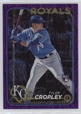 2024 Topps Series 2 Purple Foil 692/799 Tyler Cropley #612 19bg