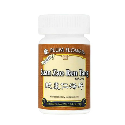Suan Zao Ren Tang Pian - Plum Flower Brand - 84 tablets