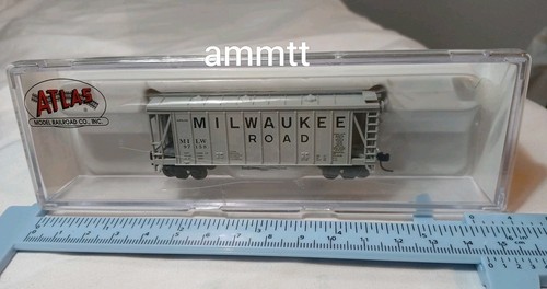 Atlas/38621/MILWAUKEE ROAD MILW 97158 Gatx Airslide tolva tren escala N | Condition: New