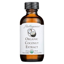 Flavorganics Organic Coconut Extract - 2 oz - 95%+ 2 Fl Oz (Pack of 1)