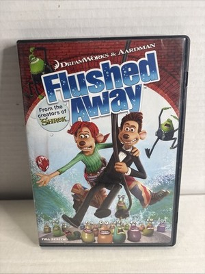 Flushed Away (DVD, 2007, Full Frame)