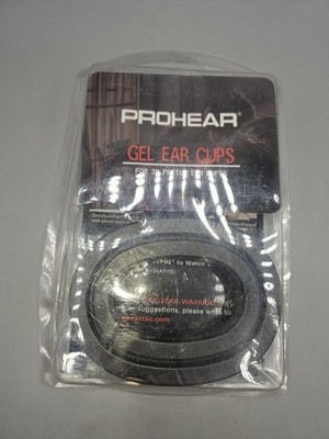 PROHEAR GEP-02 Super Soft Gel Ear Cups Pads FOR FIT Ear Muffs Cups New Open Box