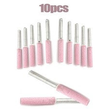 10PCS Chainsaw Sharpener Grinding Stones 3/16 4.8mm Chain Saw Sharpening Tool b