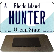 Hunter Rhode Island State License Plate Tag Novelty Magnet M-11218 3.5" x 2"