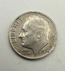 1956 D Roosevelt Dime, 90% Silver Dime!