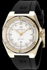 Technomarine Coral Legacy Women's Watch 36MM Case Black/Gold Tone 100M WR