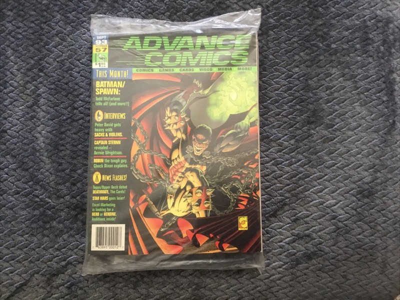 Advance Comics #57 Sept 1993 Comics Games Cards Media Sealed