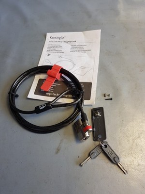 Profi Kensington ClickSafe Twin Notebookschloss Laptop Lock neu (R1)