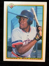 1990 Bowman Baseball Card Milt Cuyler Detroit Tigers Rookie #358 Vintage Collect